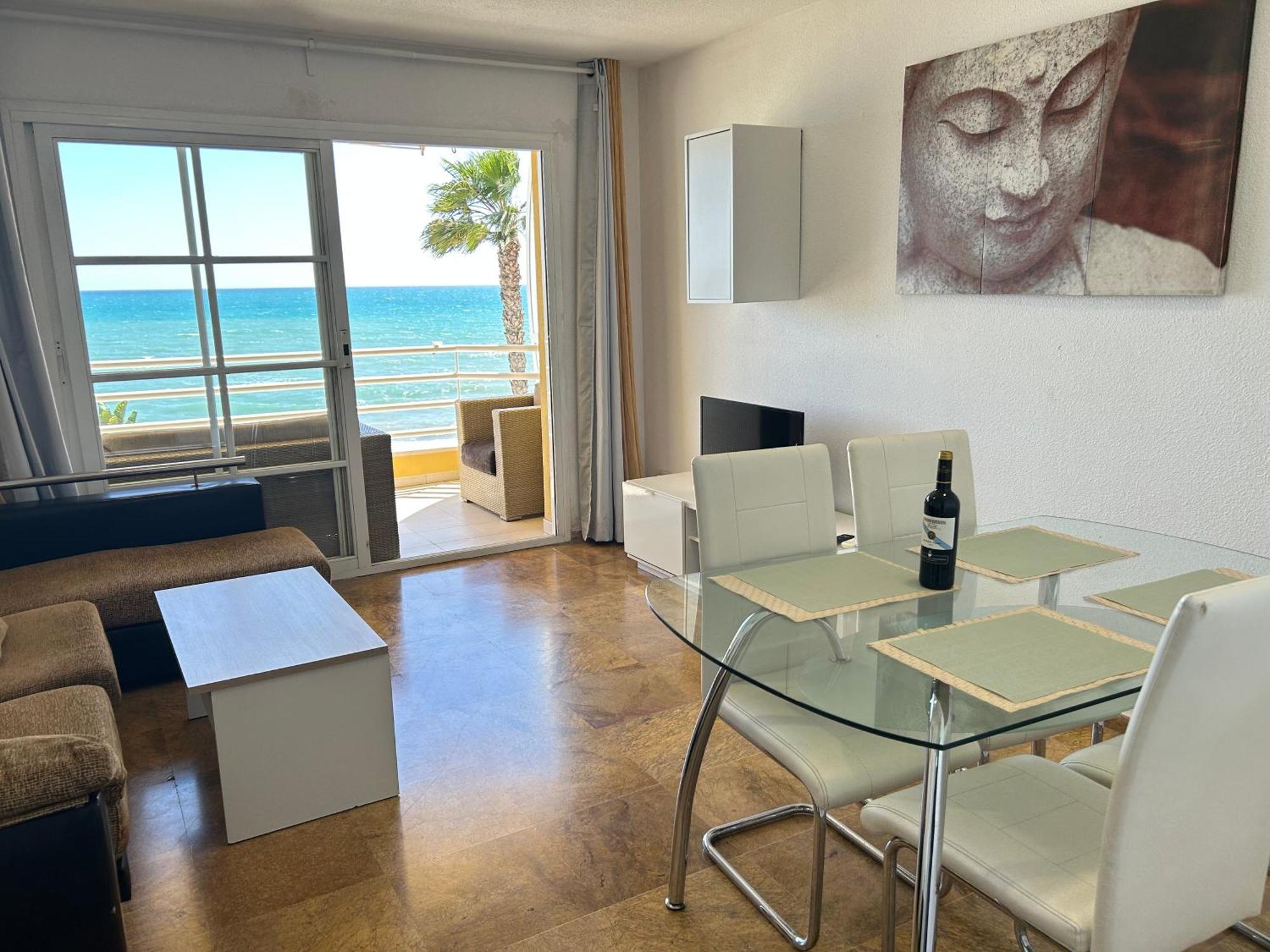 Apartamento Frente Al Mar,Primera Linea De Playa รินกอนเดลาวิกตอเรีย ภายนอก รูปภาพ